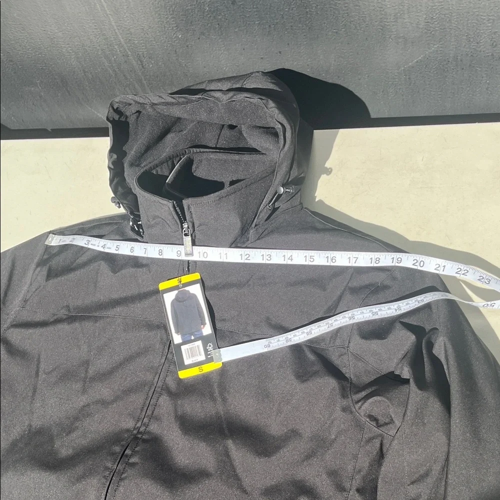 Weatherproof Men's Black Raincoat small NWT
